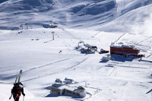 piste da sci sulle montagne del Gran Sasso piste da sci sulle montagne del Gran Sasso